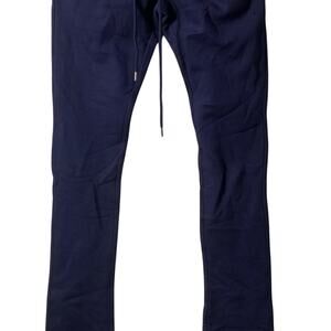 Doctrine Superstack Mens Navy Sweatpants